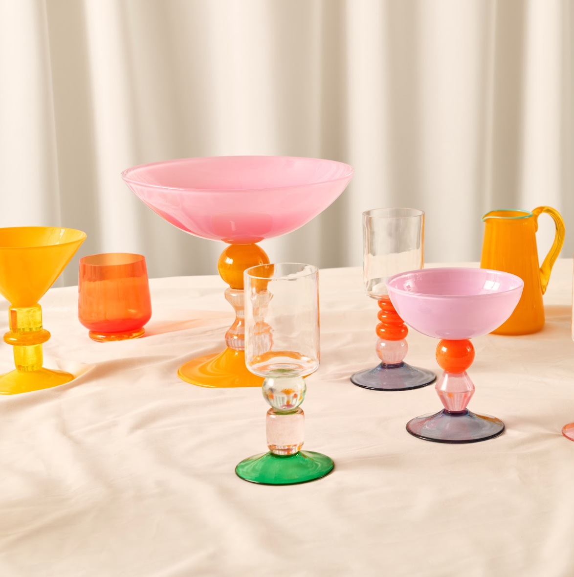 The Miami Glassware Collection – Gather Glass