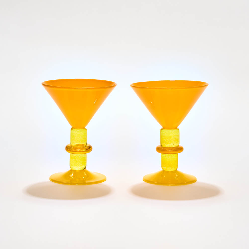 Miami Martini glass in Sunshine