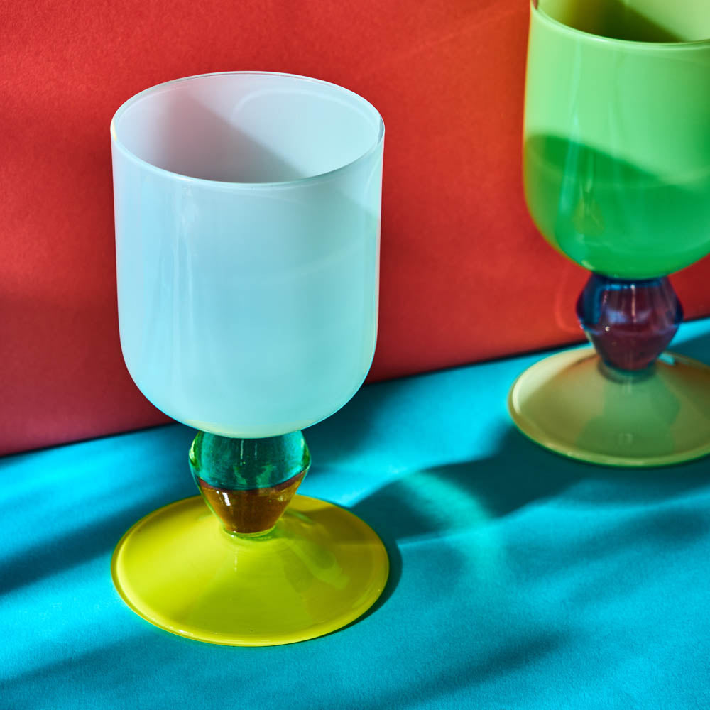 Miami Sweetie Glass in Cool Mint - Single