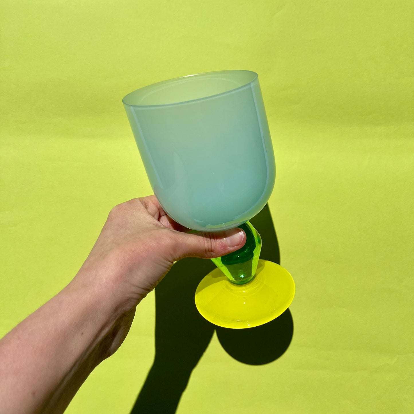 Second Miami Sweetie Glass in Cool Mint