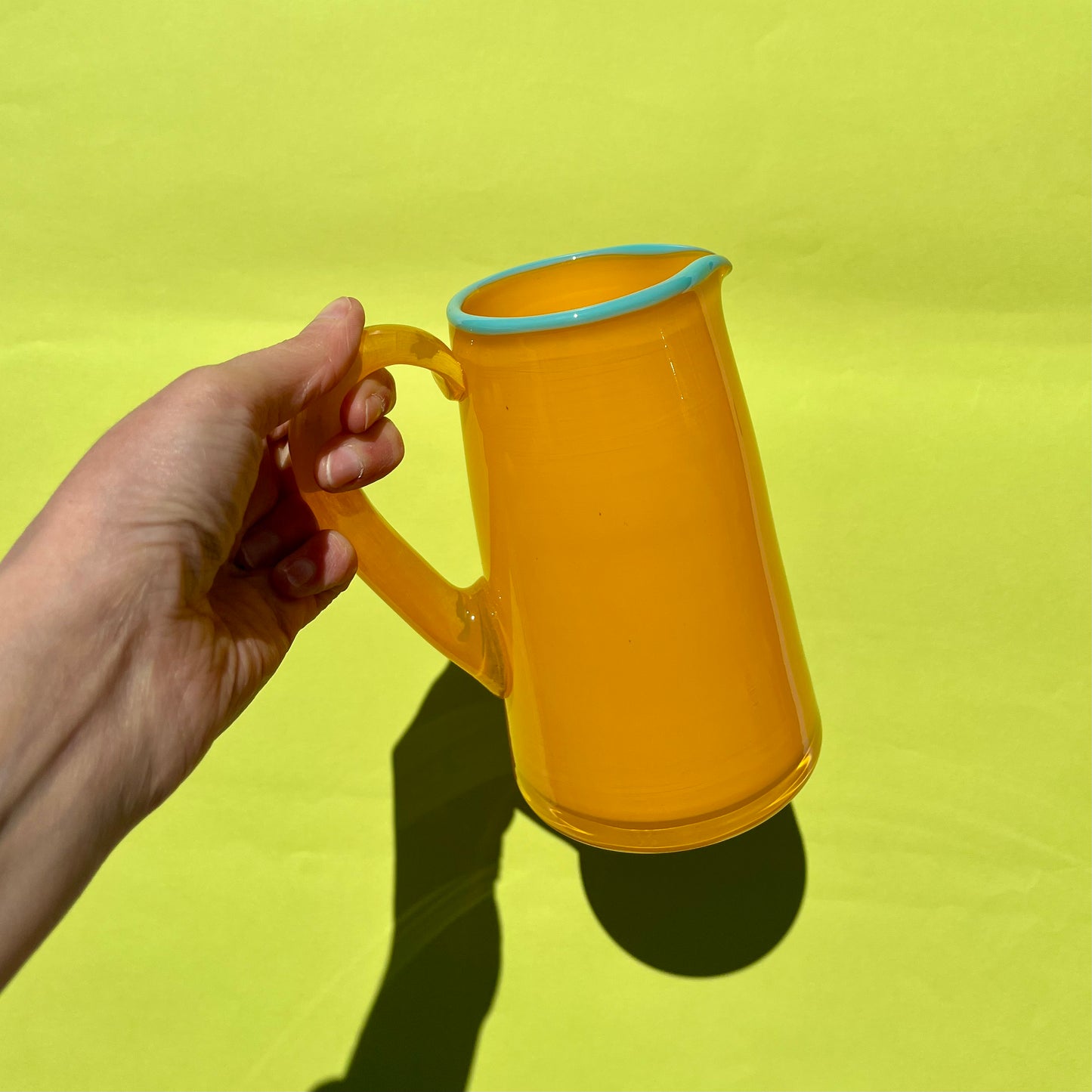 Second Miami Milk Jug in Marigold