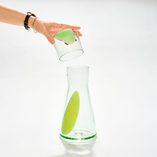 Spring Carafe in Apple Green