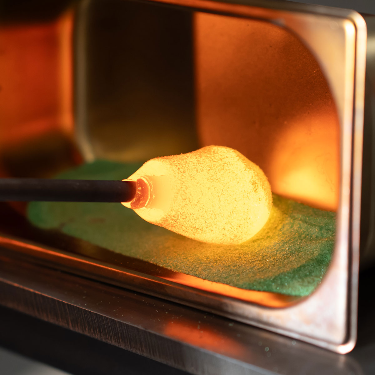 Glassblowing class physical gift voucher