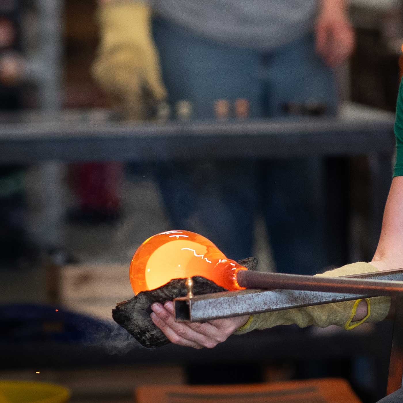 Introductory half day glassblowing class