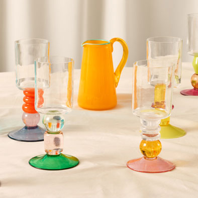 Miami Milk Jug in Opaque Orange