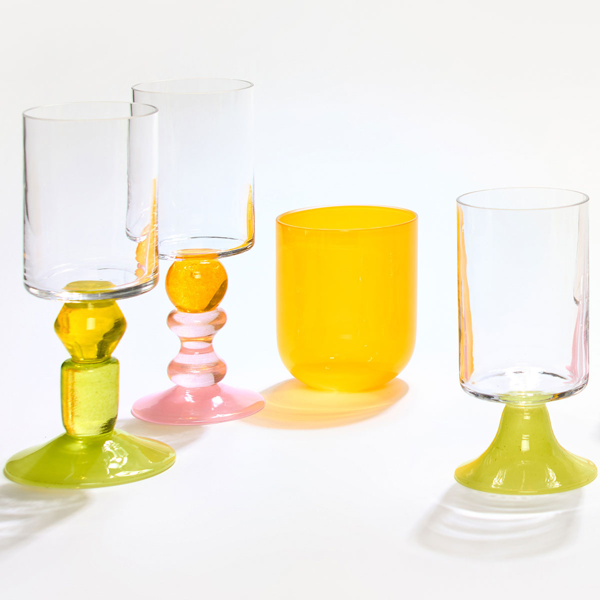 Miami Pastel Tumbler Set of 4