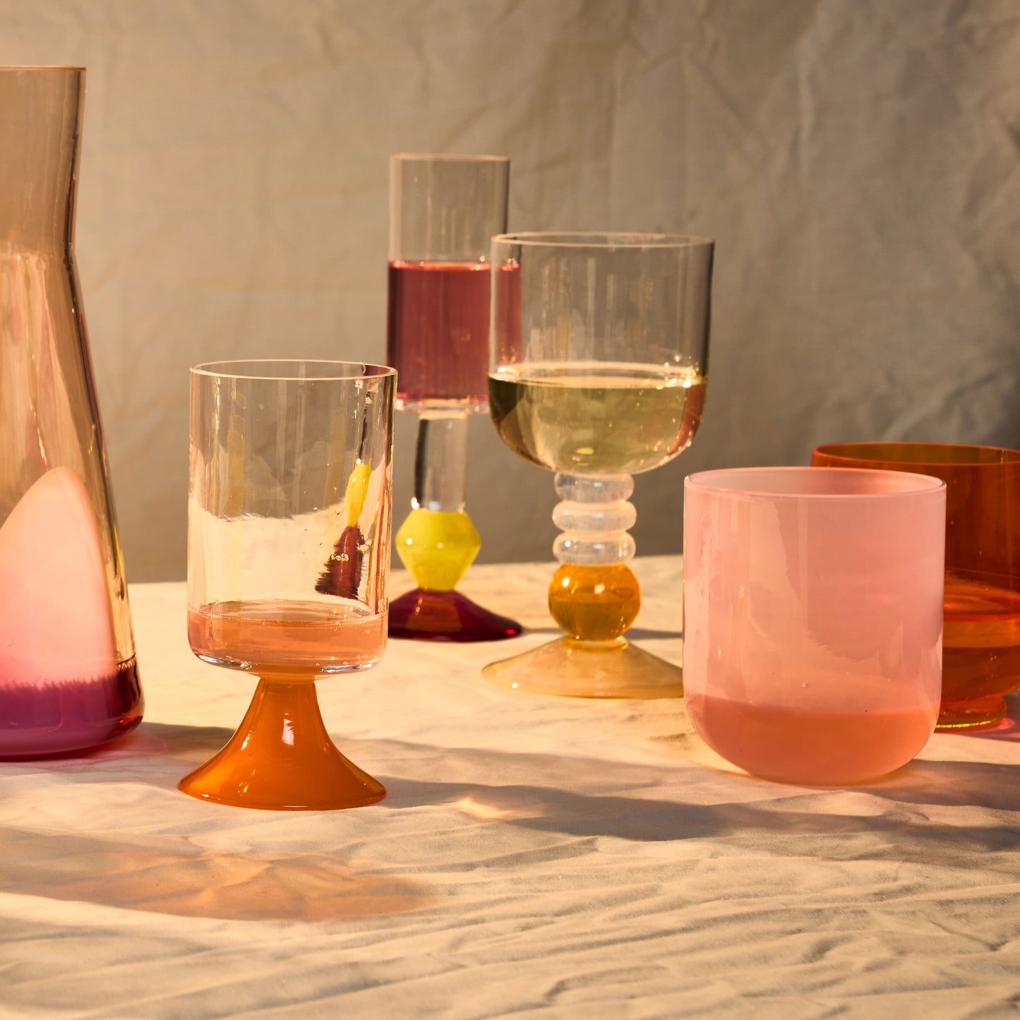 Miami Pastel Tumbler in Rose