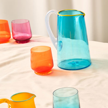 Miami Bright Tumbler in Ocean Blue - Single