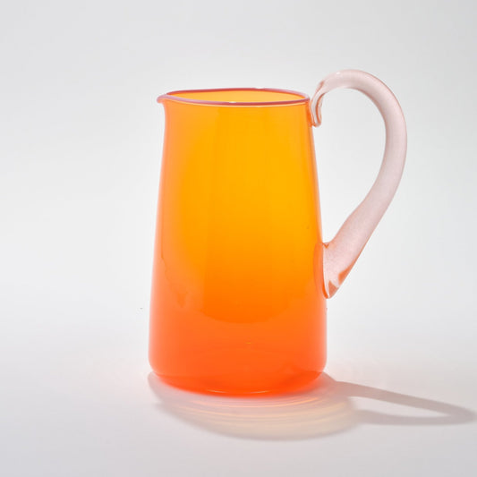 Miami Medium Jug in Bright Orange