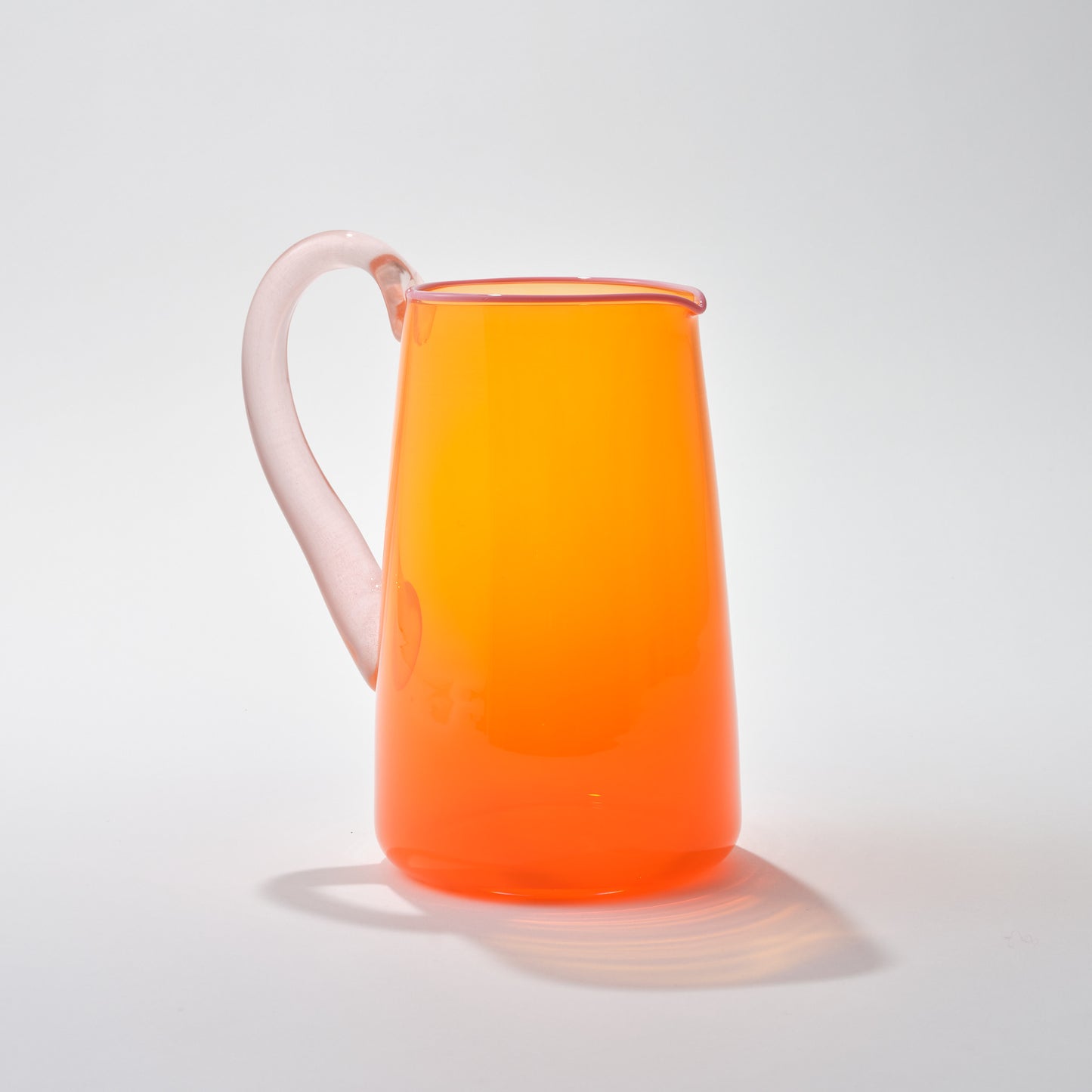 Miami Medium Jug in Bright Orange