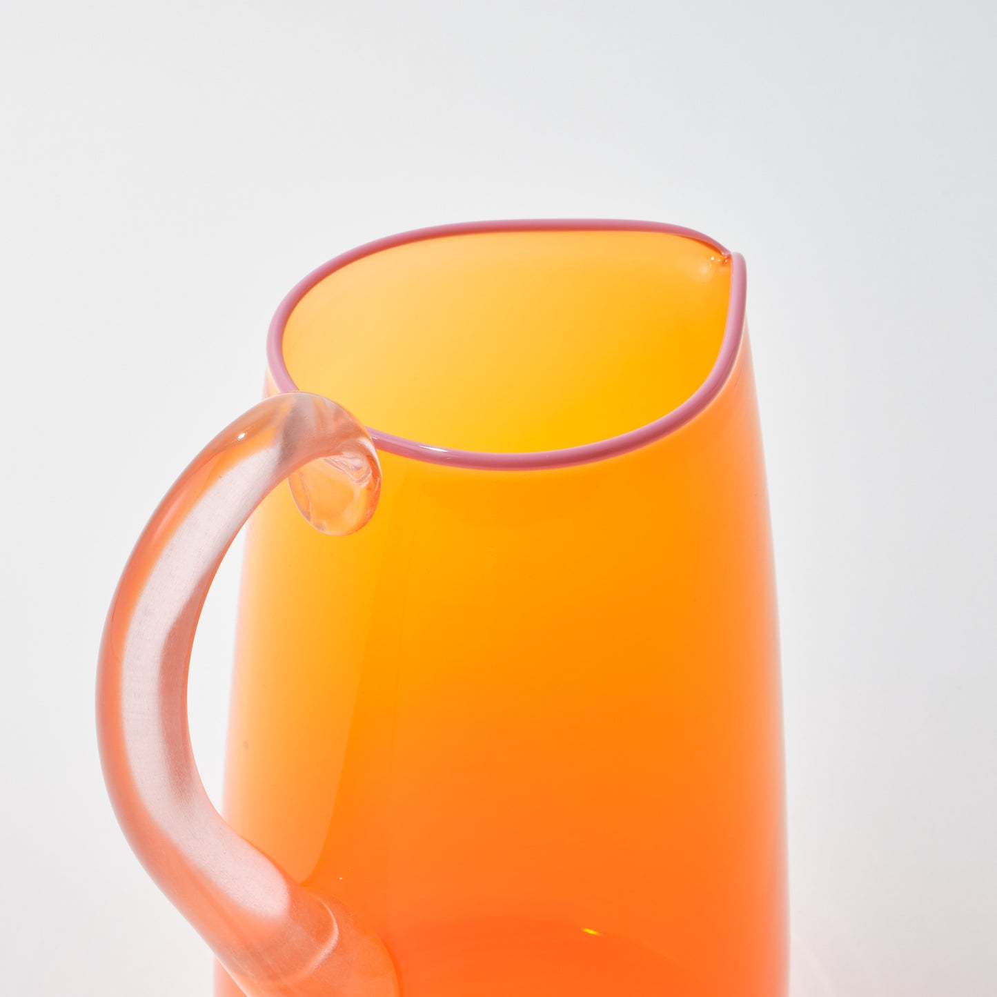 Miami Medium Jug in Bright Orange