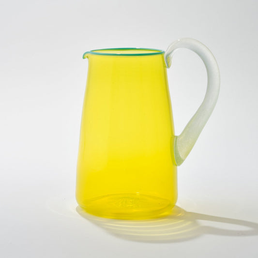 Miami Medium Jug in Fluorescent Yellow