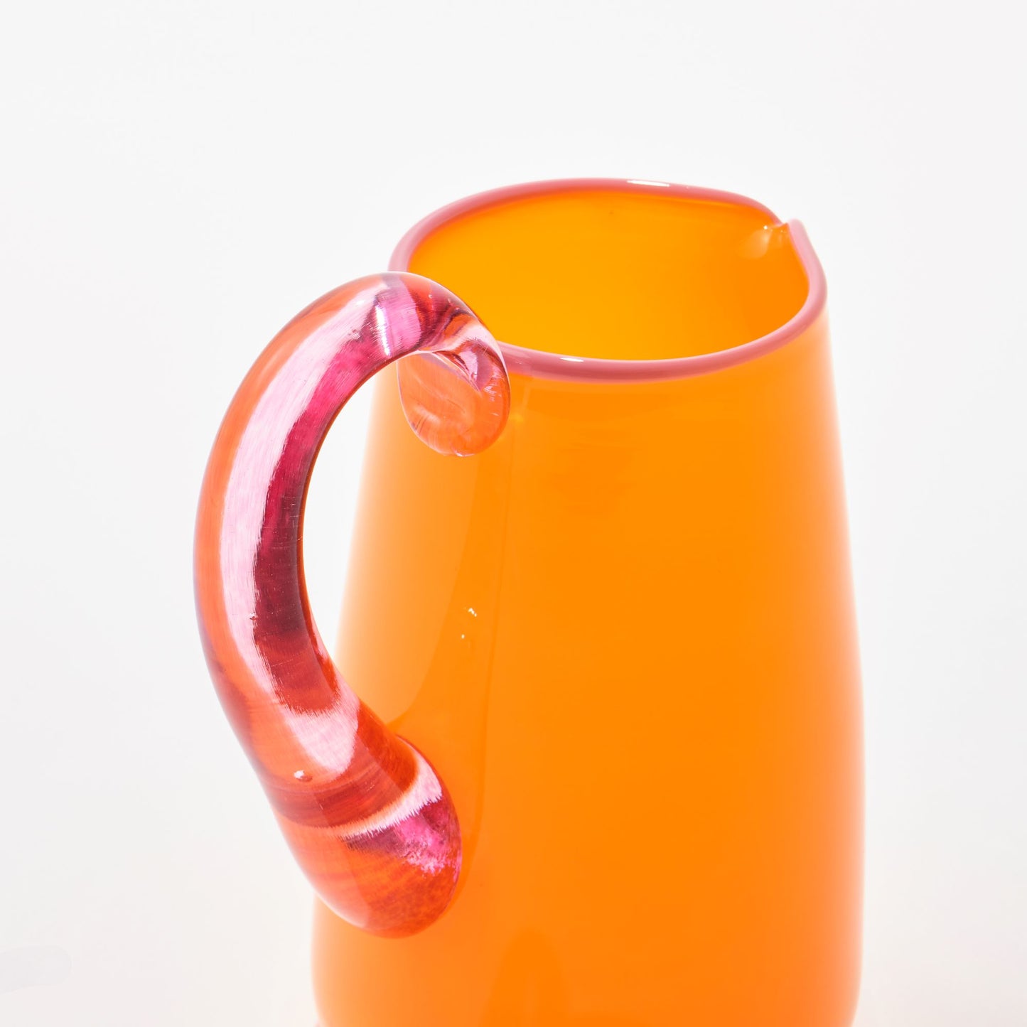 Miami Milk Jug in Opaque Orange