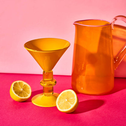 Miami Martini glass in Sunshine