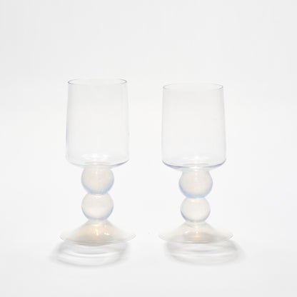 Set of 2 New York White Wine Glasses