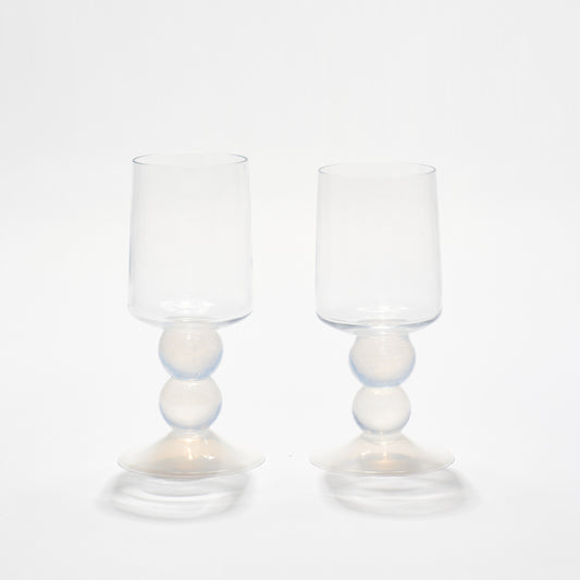 Set of 2 New York White Wine Glasses