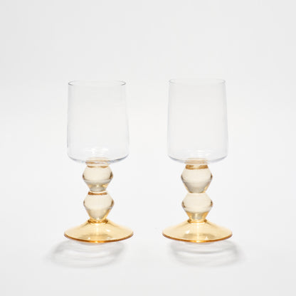 Set of 2 New York Whisky Wine Glasses