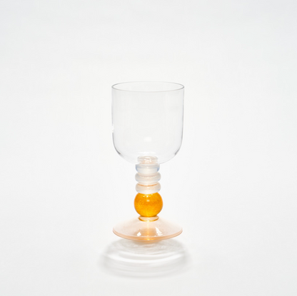 Miami Wine Glass Rounded - Single