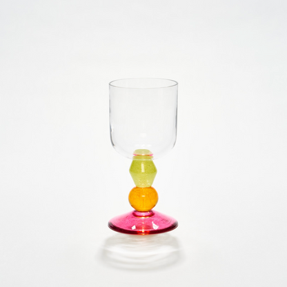 Miami Wine Glass Rounded - Single