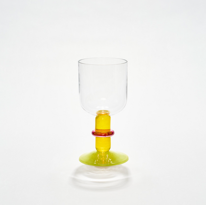 Miami Wine Glass Rounded - Single