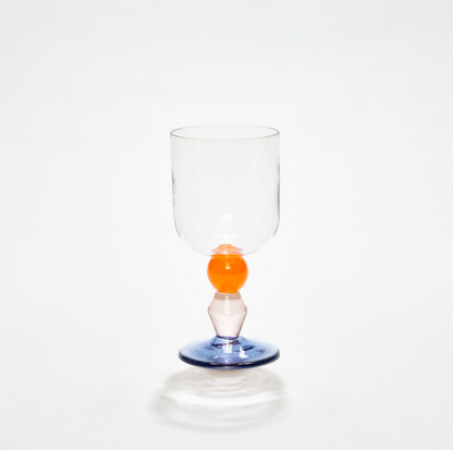 Miami Wine Glass Rounded - Single