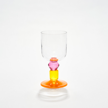 Miami Wine Glass Rounded - Single