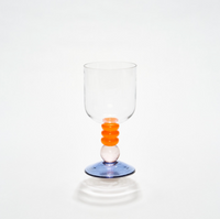 Miami Wine Glass Rounded - Single