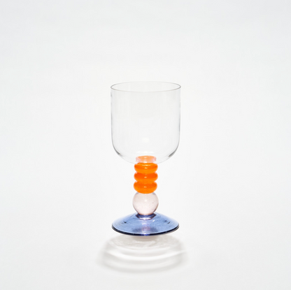Miami Wine Glass Rounded - Single