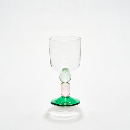Miami Wine Glass Rounded - Single
