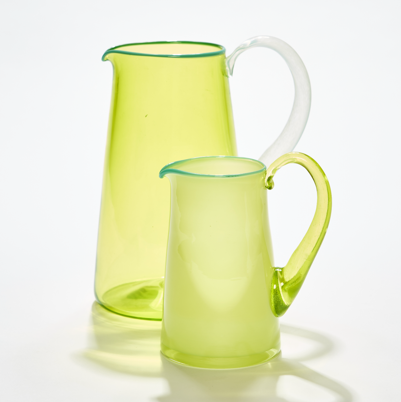 Miami Milk Jug in Apple Green