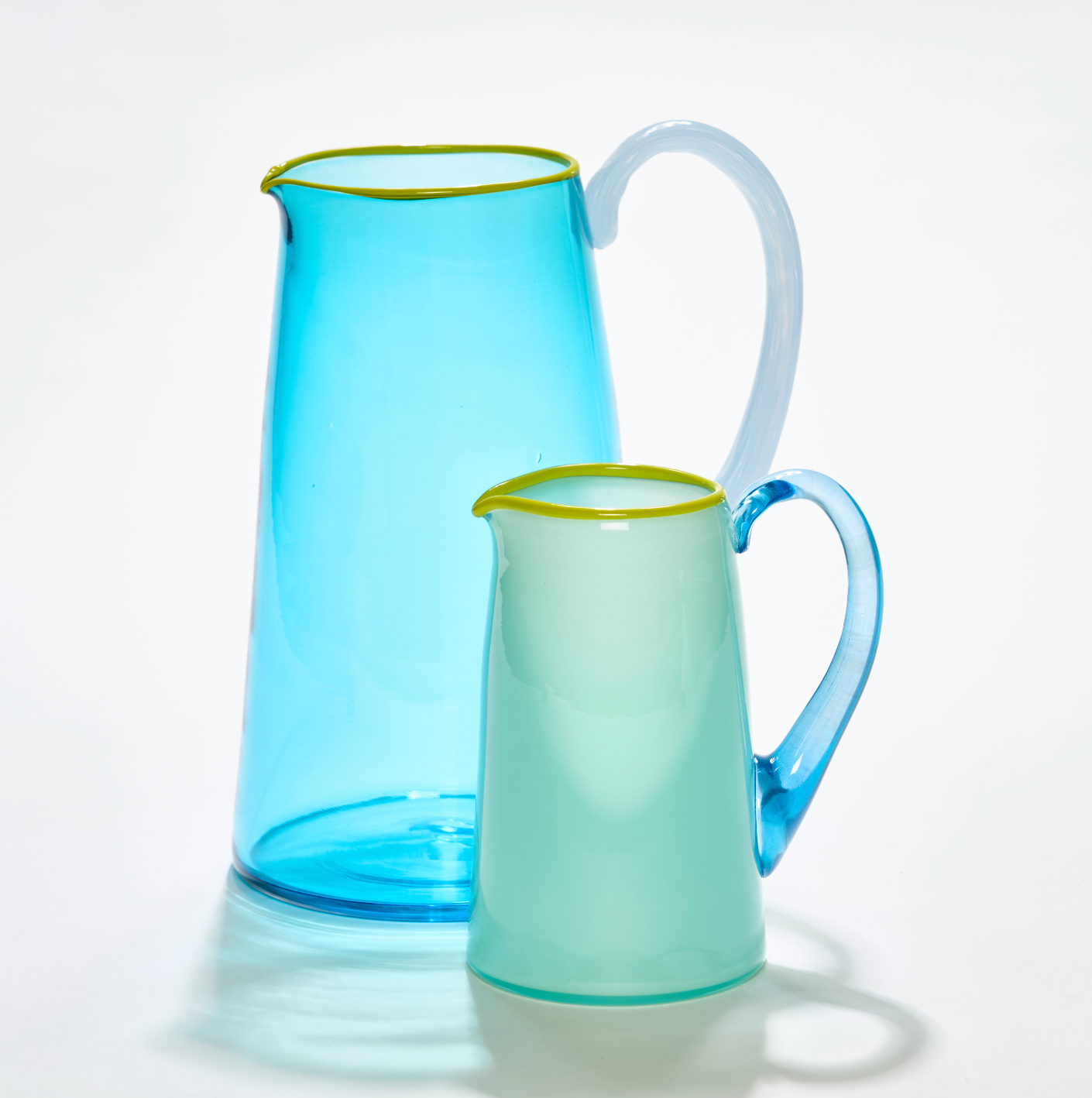 Miami Milk Jug in Soft Blue