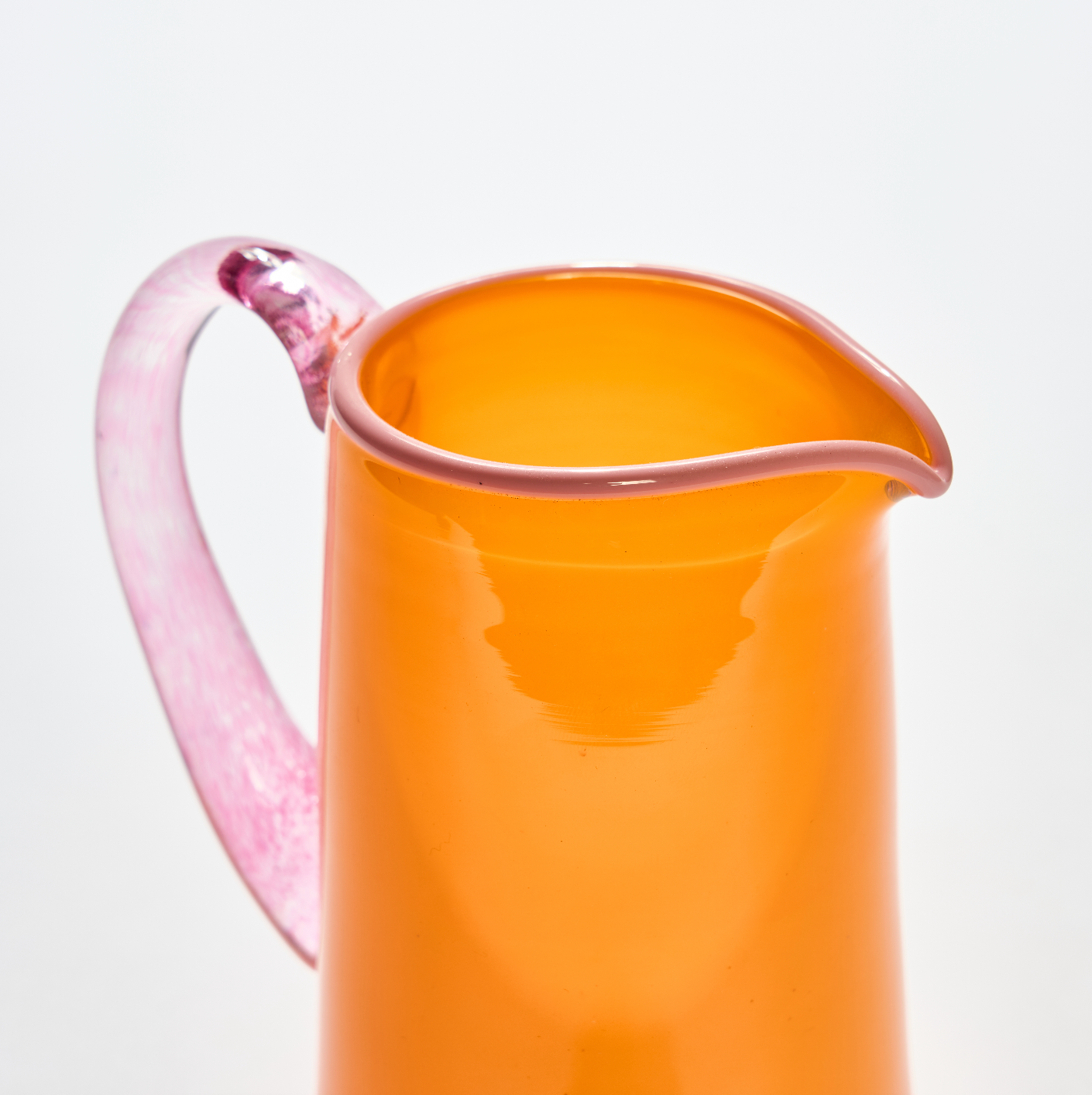Miami Milk Jug in Opaque Orange