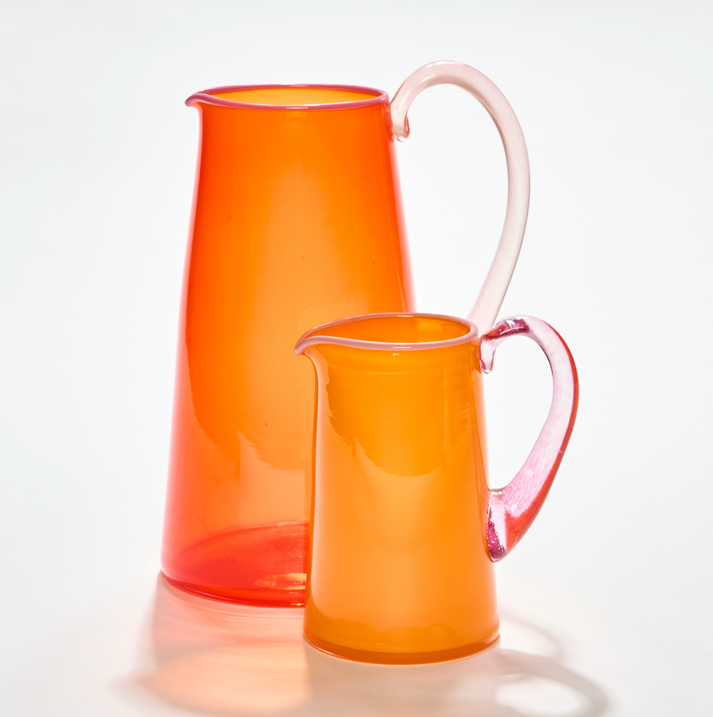 Miami Medium Jug in Bright Orange