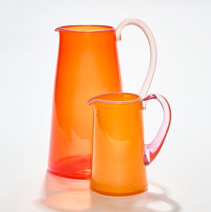 Miami Medium Jug in Bright Orange