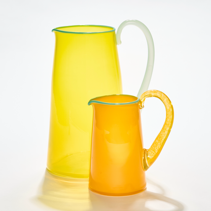 Miami Medium Jug in Fluorescent Yellow