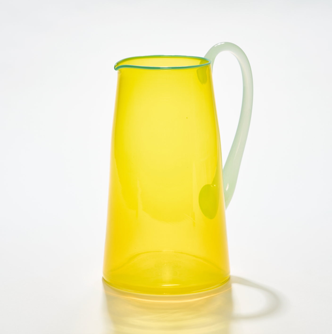 Miami Medium Jug in Fluorescent Yellow