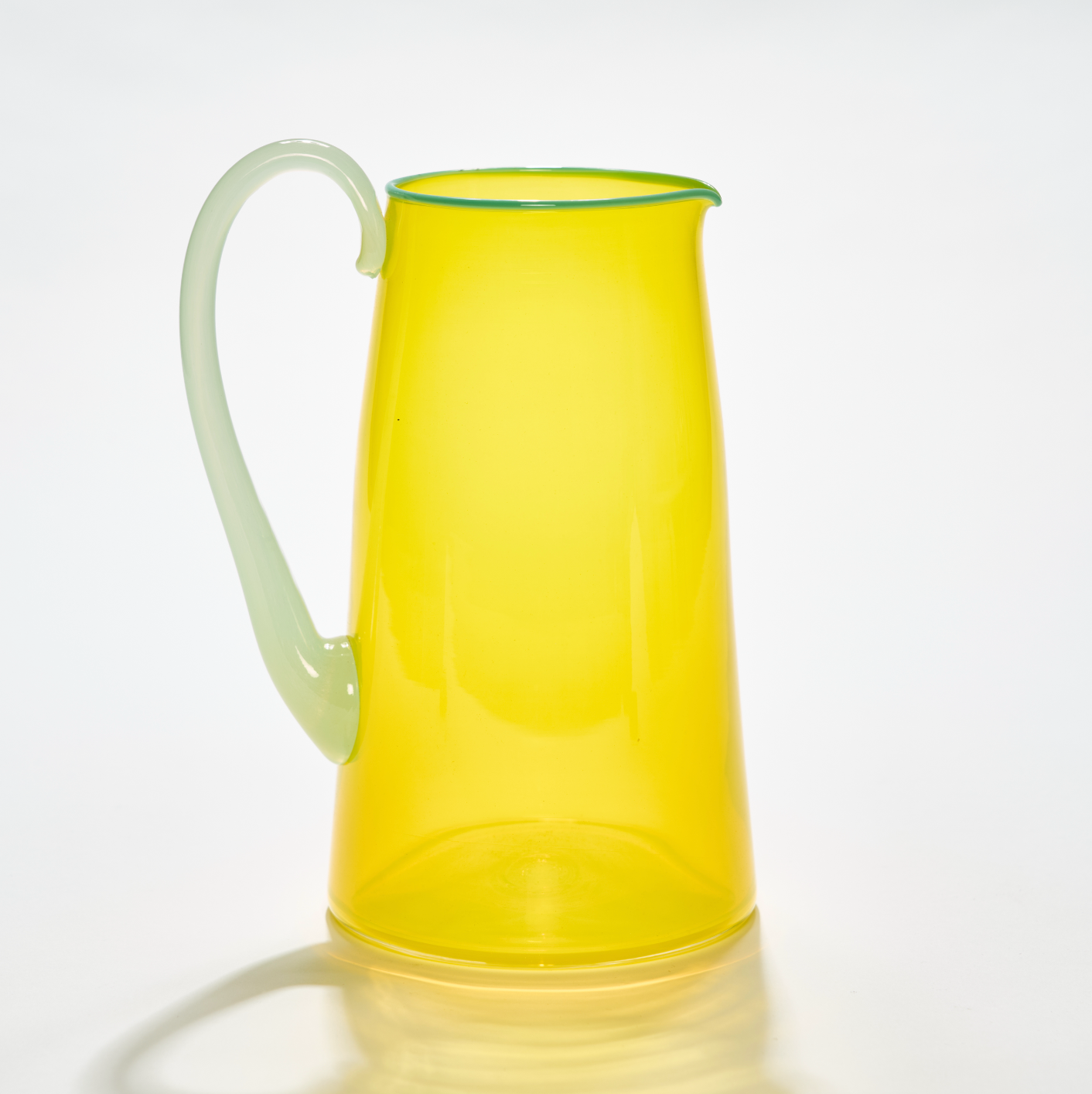 Miami Medium Jug in Fluorescent Yellow