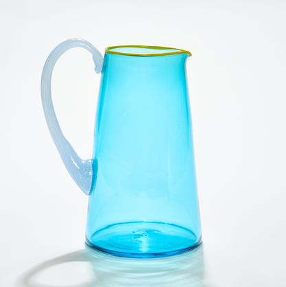 Miami Medium Jug in Ocean Blue