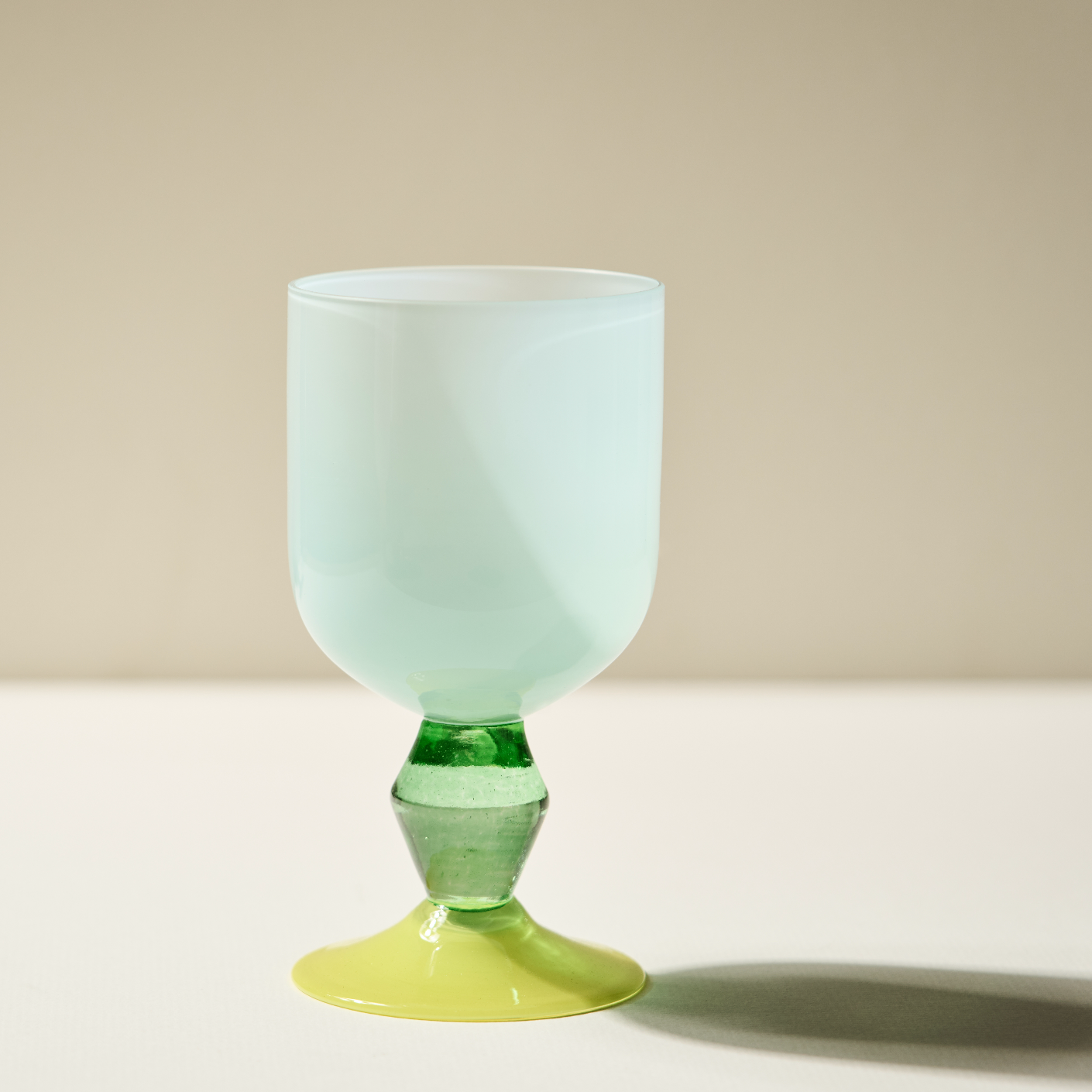 Miami Sweetie Glass in Cool Mint - Single
