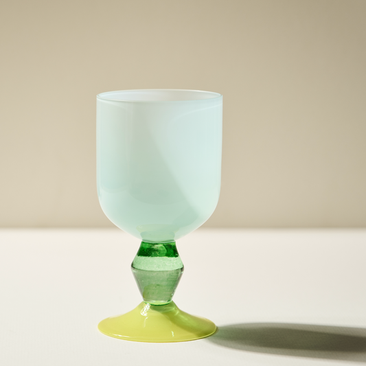 Miami Sweetie Glass in Cool Mint - Single