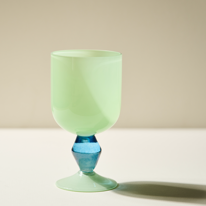 Miami Sweetie Glass in Pear Green - Single