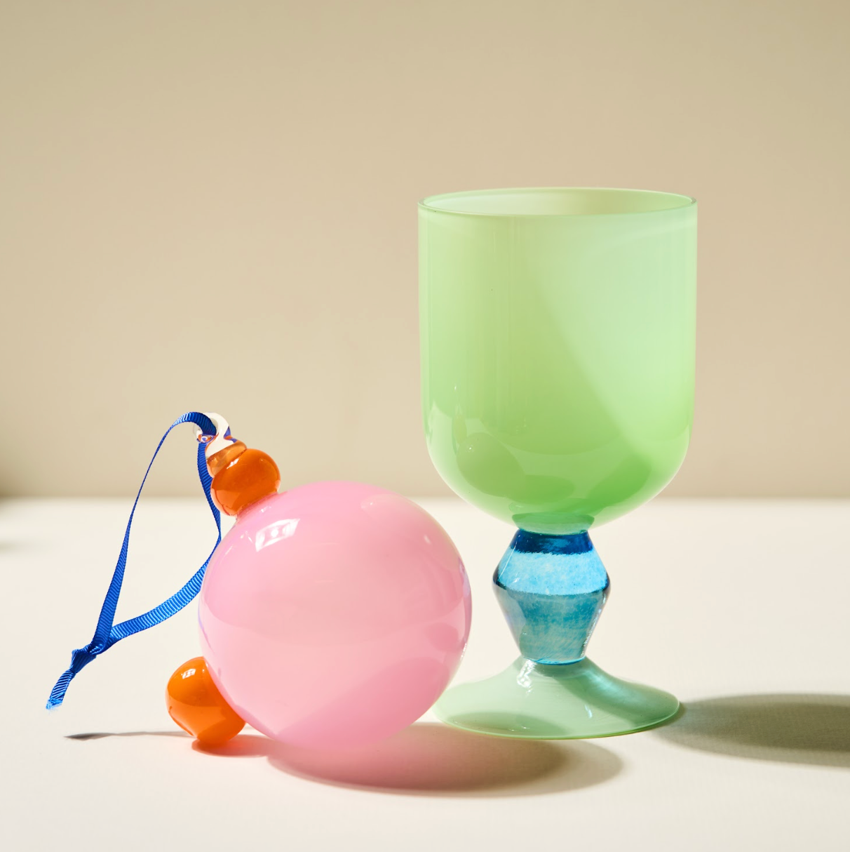 Miami Sweetie Glass in Pear Green - Single