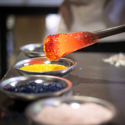 Introductory one day glassblowing class