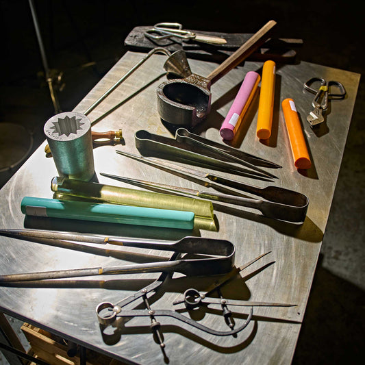 Introductory one day glassblowing class