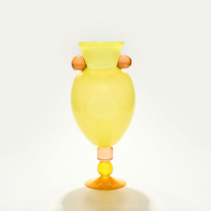 Verona Vase in Lemon