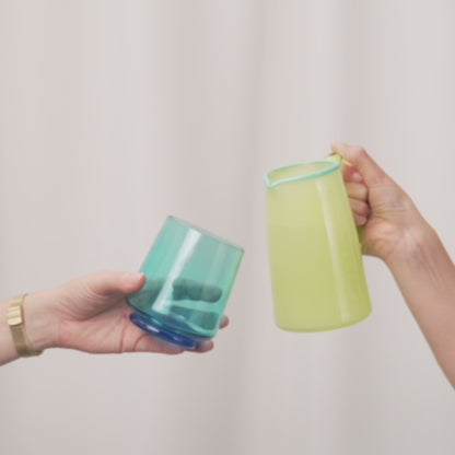 Miami Bright Tumbler in Ocean Blue - Single