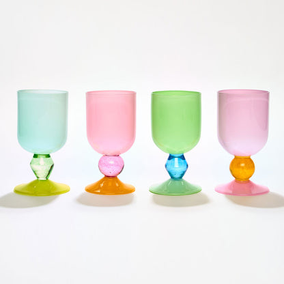 Miami Sweetie Glass in Cool Mint - Pair