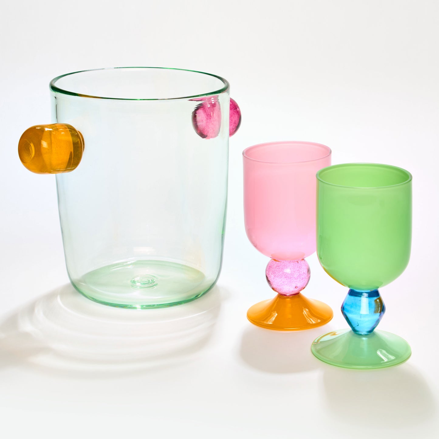 Miami Sweetie Glass in Cool Mint