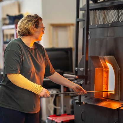 Introductory one day glassblowing class