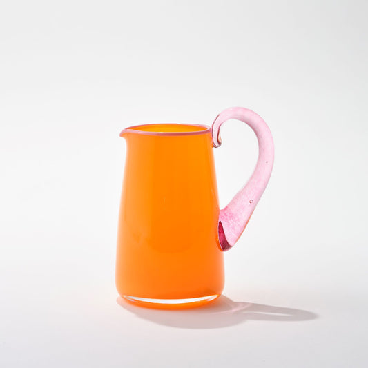 Miami Milk Jug in Opaque Orange